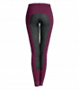 Bryczesy damskie ELT Micro Sport Pro - cranberry/asphalt